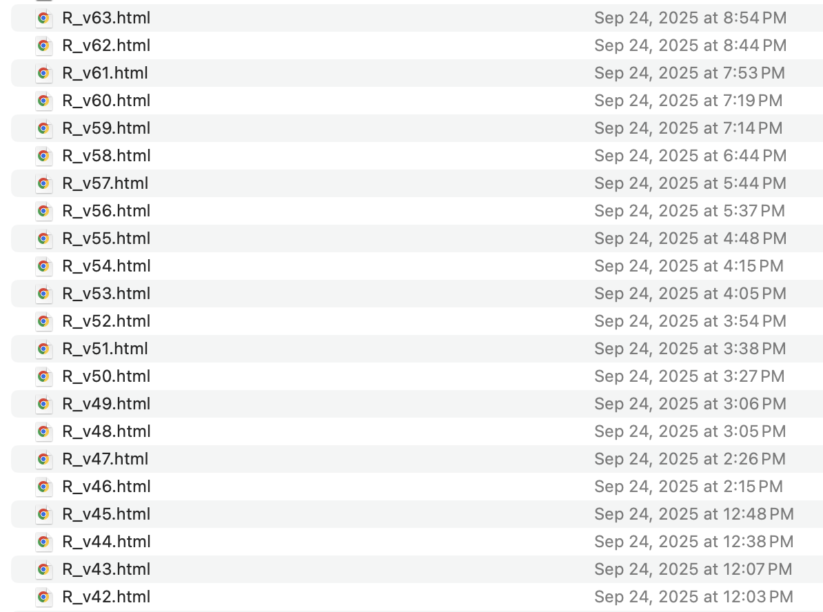 Screenshot of RGI files as example